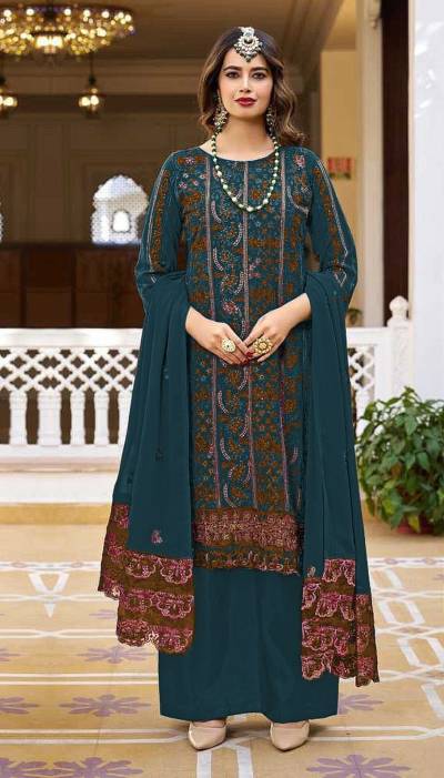 PAKISTANI 1075 BY MAARiA-A DESIGNER PAKISTANI GEORGETTE SALWAR SUIT WHOLESALER IN INDIA